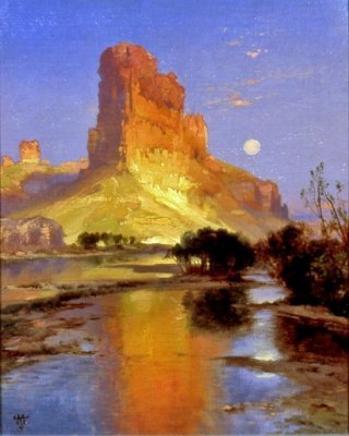 Castle Butte, Green River, Wyoming Territory