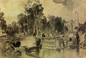 Women at the Fountain, Vera Cruz